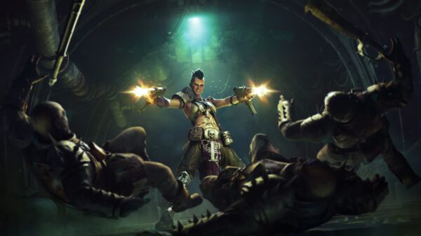 Warhammer 40k Darktide Hive Scum key art