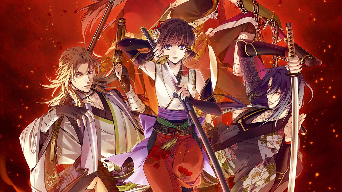 Homura The Crimson Warriors key art