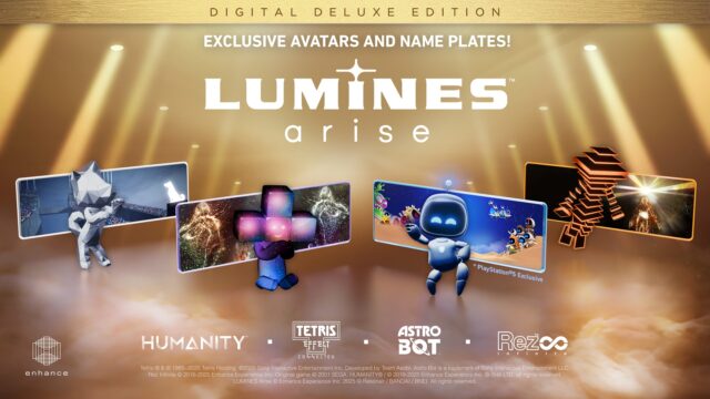 Lumines Arise PS5 Digital Deluxe Astro Bot