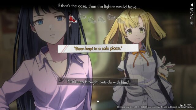 A screenshot from the game Path of Mystery: A Brush with Death