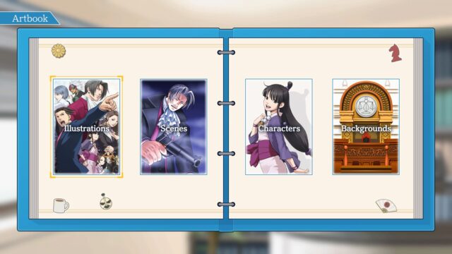 Phoenix Wright Ace Attorney Trilogy Art Book