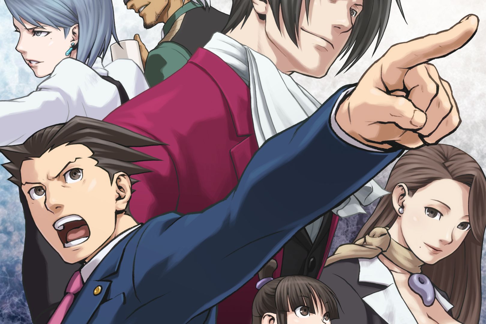 Phoenix Wright Ace Attorney Trilogy key art