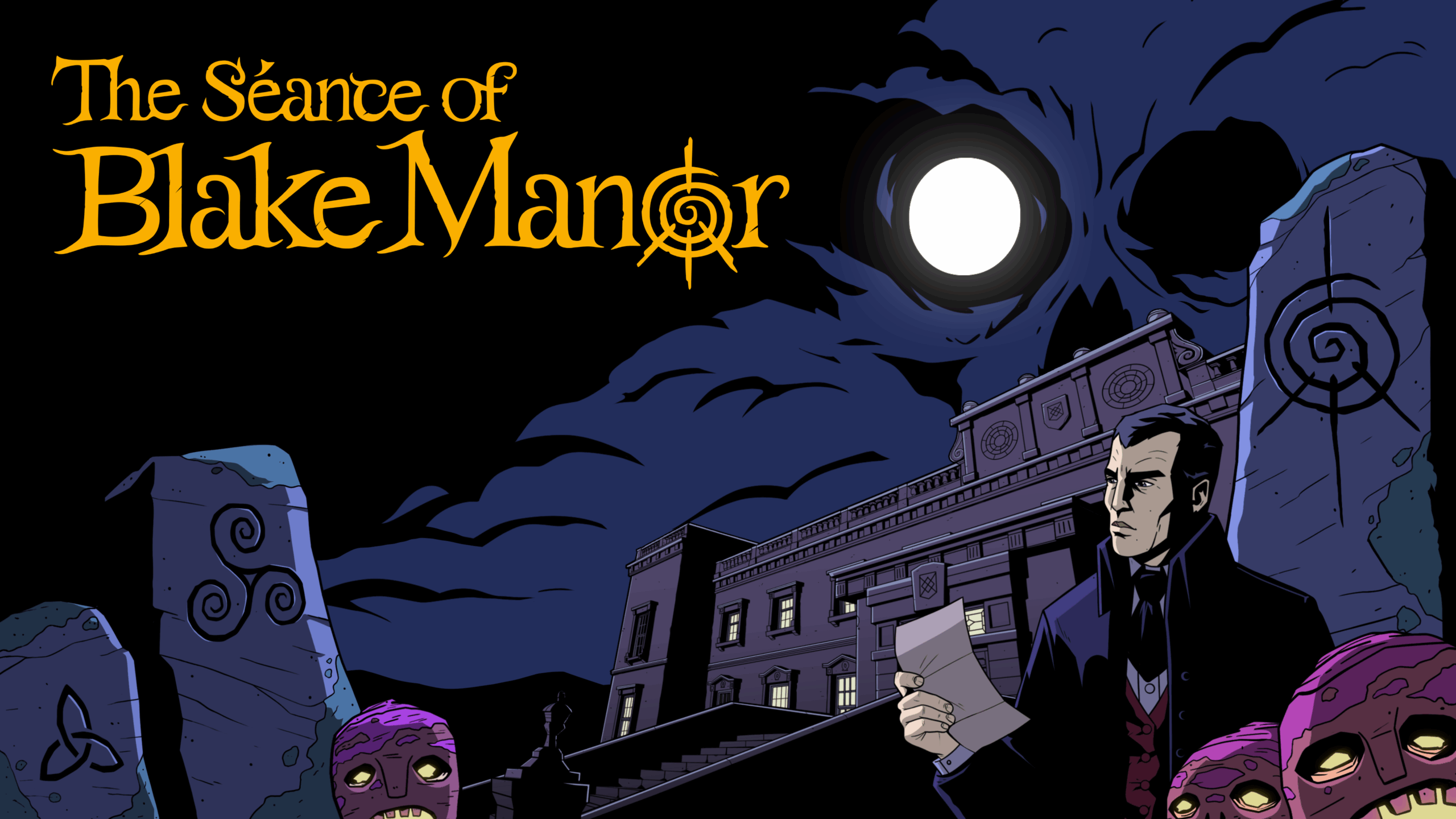 The Seance of Blake Manor key art