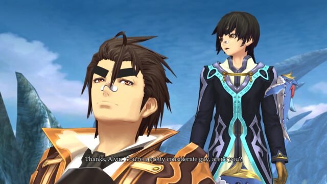 Screenshot from the game Tales of Xillia Remastered.