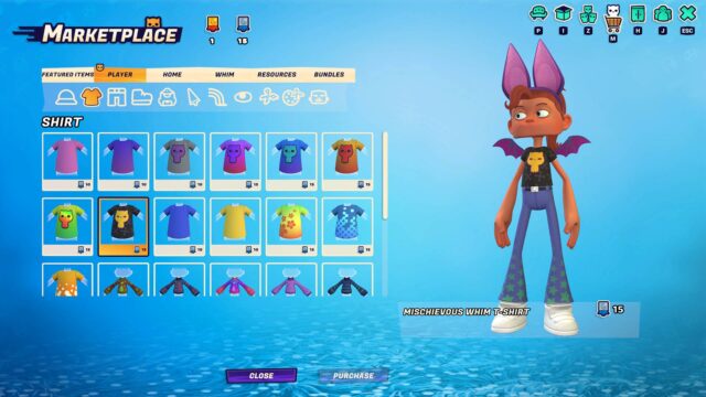 A screenshot from the game Whimpact