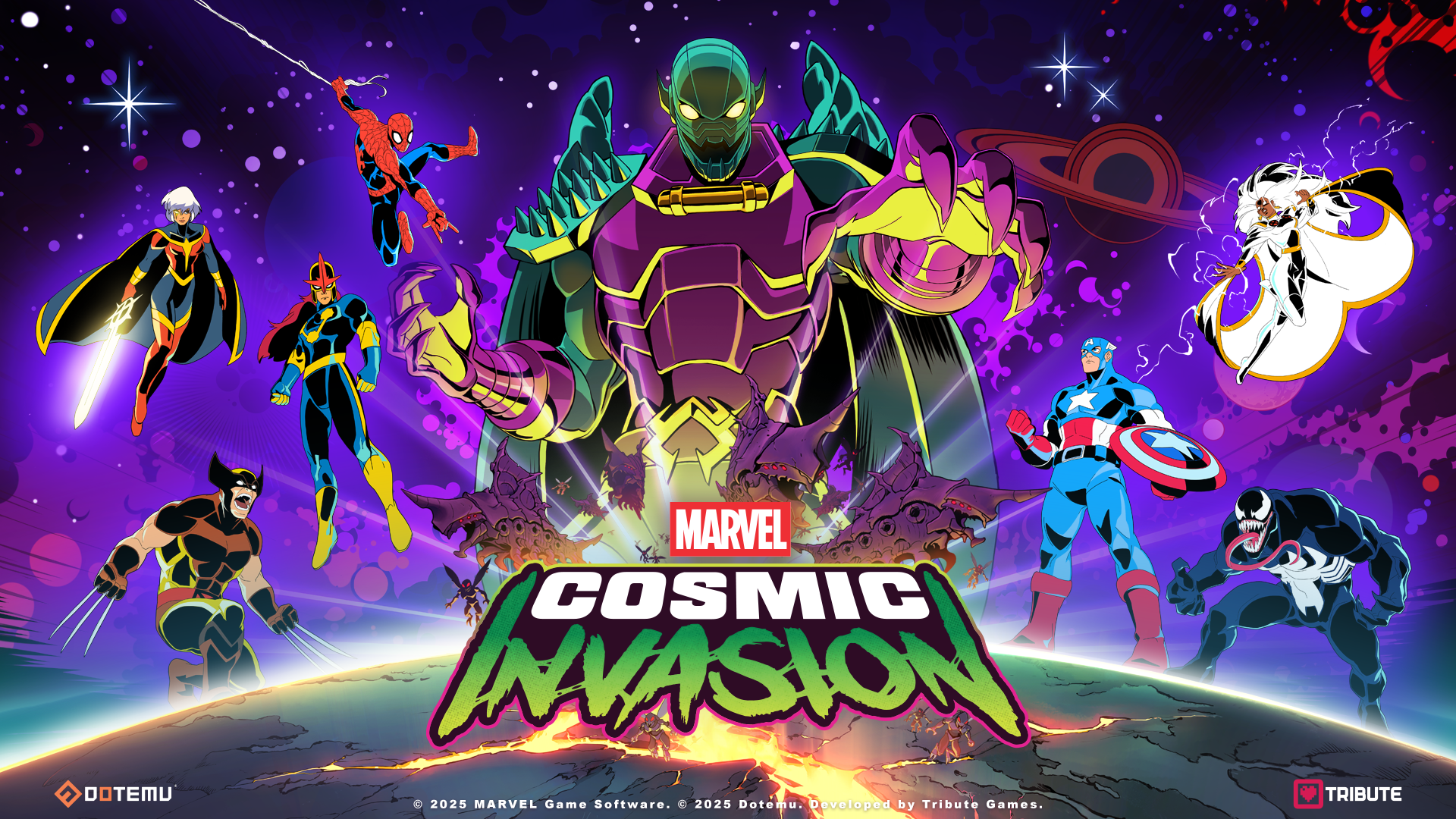 Marvel Cosmic Invasion key art