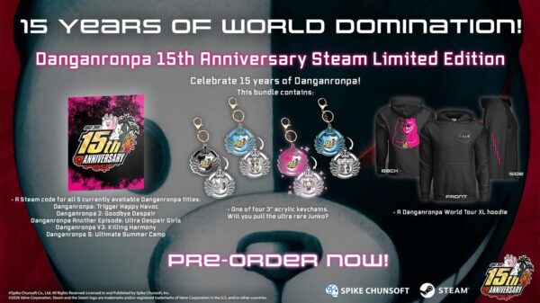 Danganronpa 15th Anniversary Steam Limited Edition