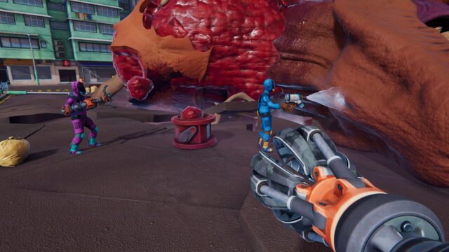 A screenshot of Kaiju Cleanup