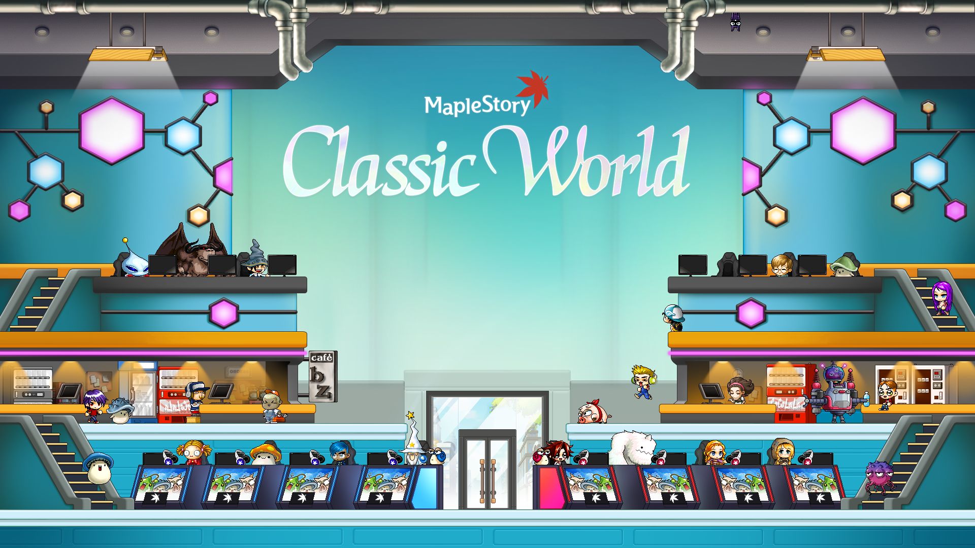 Maplestory Classic World key art