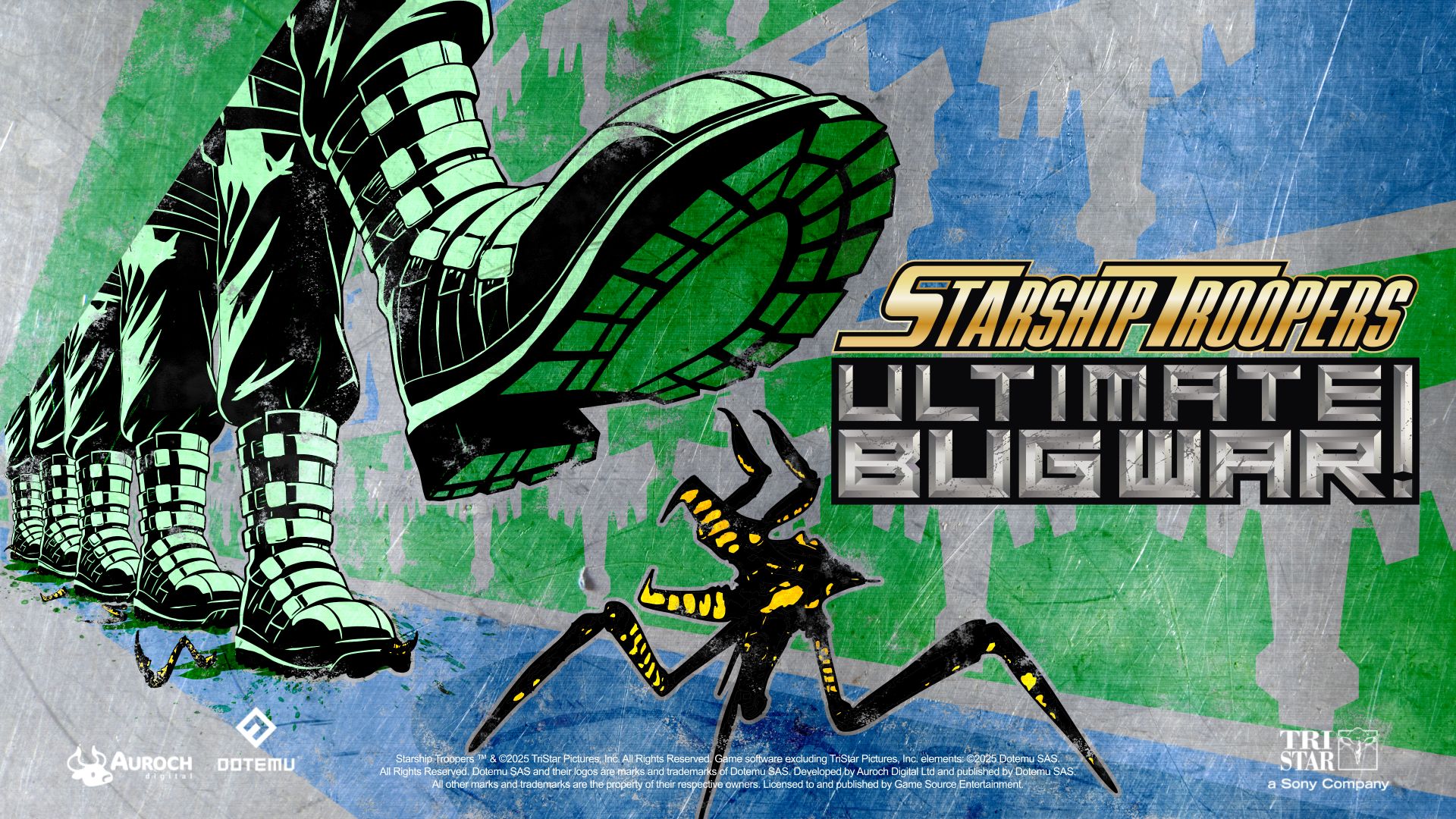 Starship Troopers Ultimate Bug War key art