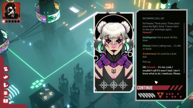 A screenshot from Celestial Return