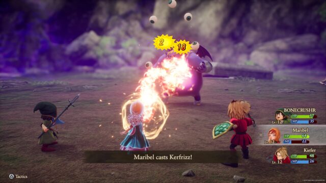 A screenshot from the game Dragon Quest VII Reimagined.