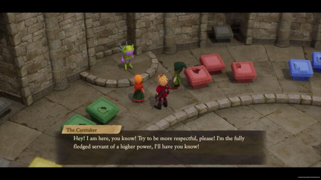 A screenshot from the game Dragon Quest VII Reimagined.