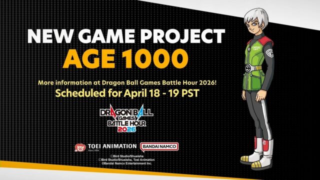 Updates to Dragon Ball New Game Project Age 1000 will be at Dragon Ball Games Battle Hour 2026
