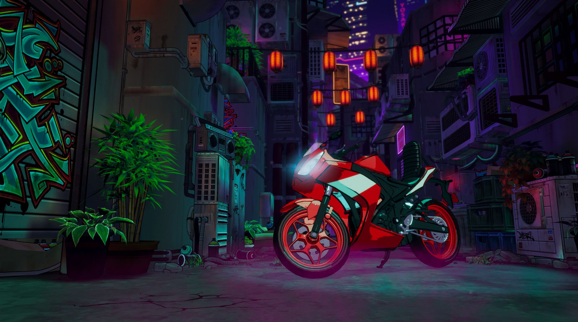 Moto Rush Reborn header