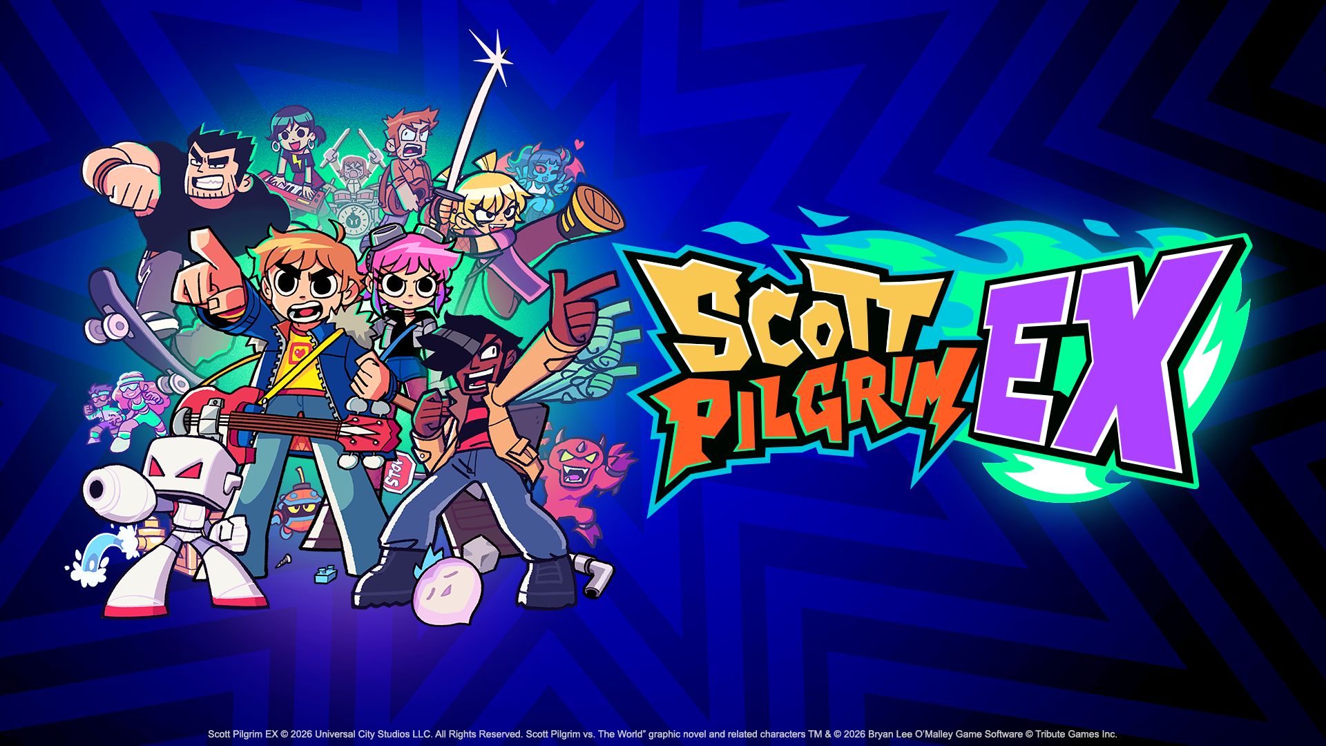Scott Pilgrim EX new key art