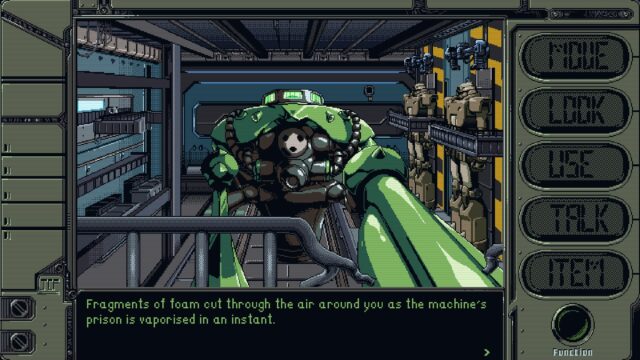 A screenshot from the game Stories from Sol: The Gun-Dog