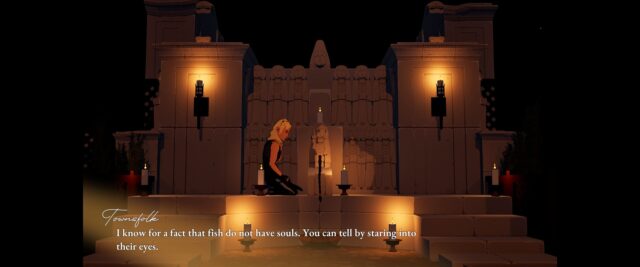 A screenshot from the game Many Nights a Whisper