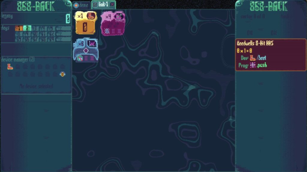 868 Back game screenshot