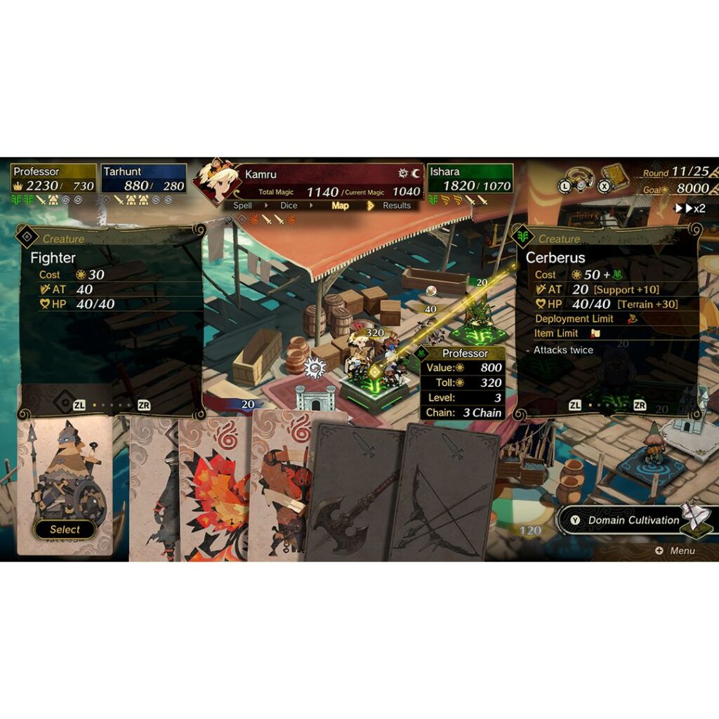 Culdcept Begins game screenshot