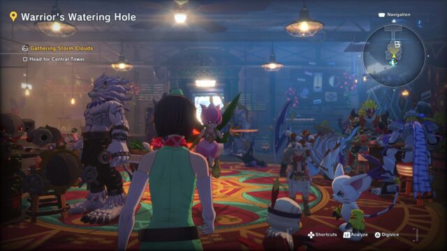 A screenshot from the Switch 2 version of Digimon Story Time Stranger.