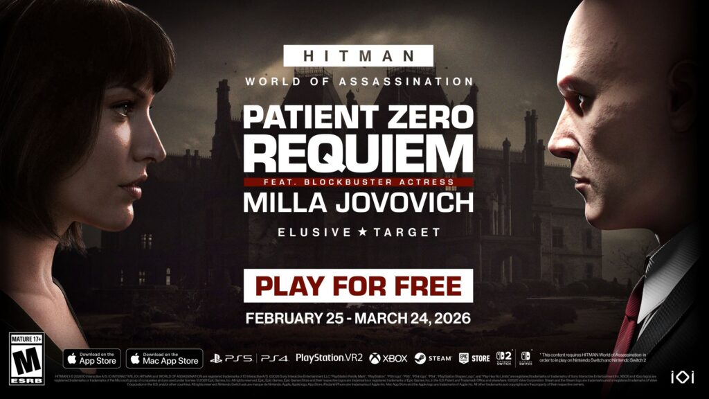 Poster: Hitman: World of Assassination — Lilith Devereux character (2026)