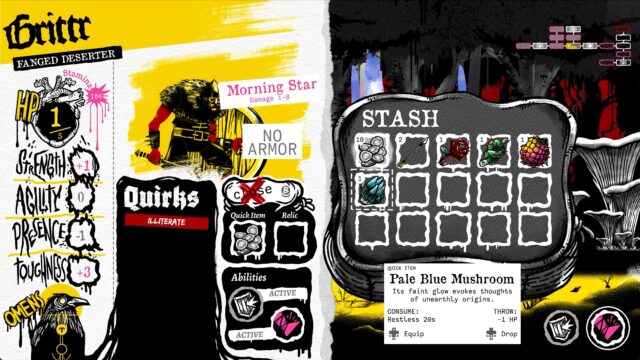 Mork Borg Heresy Supreme game screenshot