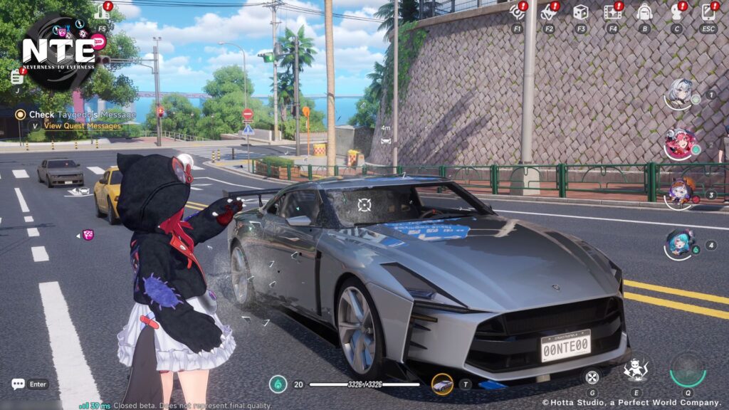 A game screenshot from NTE Neverness to Everness