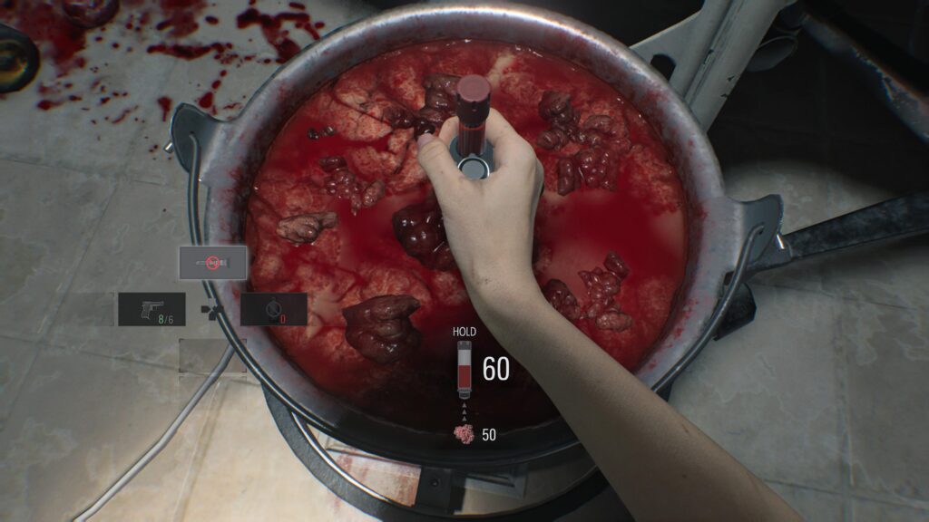 A screenshot from Resident Evil Requiem