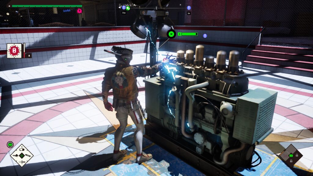 A game screenshot from Romeo Is A Dead Man.
