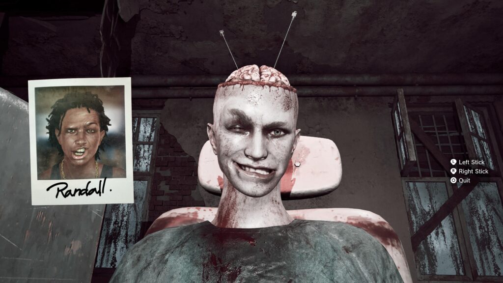 A screenshot from the game Romeo Is A Dead Man.