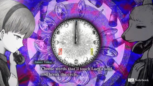 A screenshot from the game Schrodinger's Call.