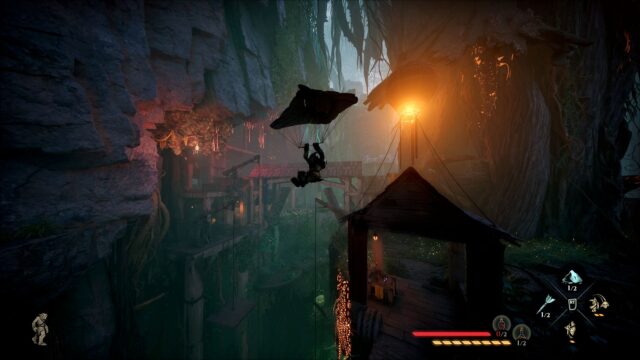 A screenshot from the game Styx: Blades of Greed.