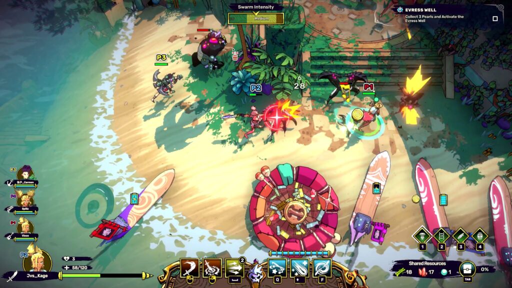 Surfpunk battle screenshot