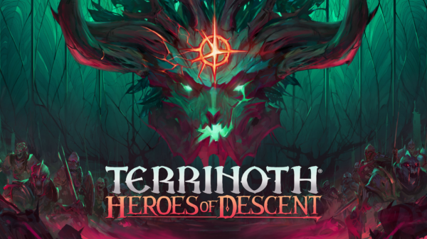 Key art for the game Terrinoth Heroes of Descent
