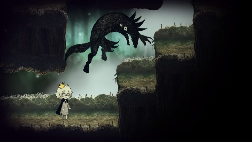 A screenshot from The Liar Princess and the Blind Prince.