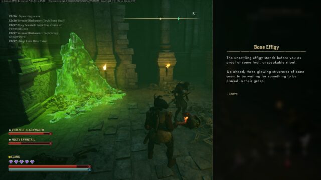 A screenshot from the game Wyldheart