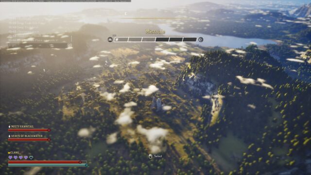 A screenshot from the game Wyldheart