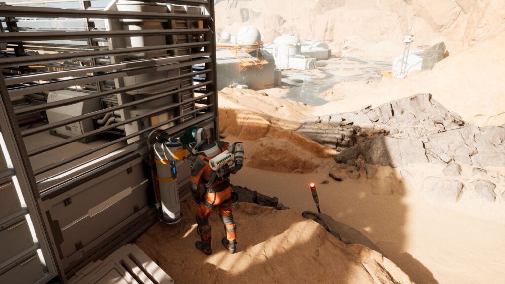 A screenshot from the game Aphelion