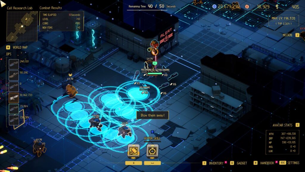 Ascend to Zero game screenshot
