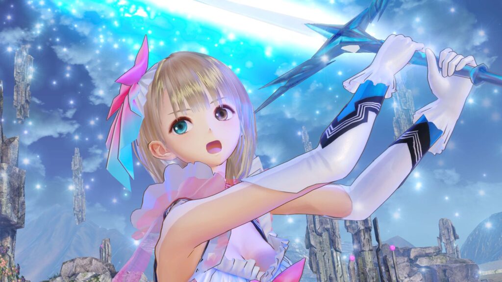 A game screenshot from Blue Reflection Quartet