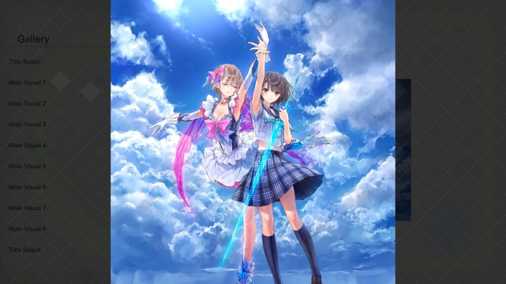 Blue Reflection Quartet game screenshot