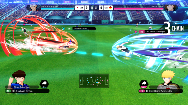 Captain Tsubasa 2 World Fighters game screenshot