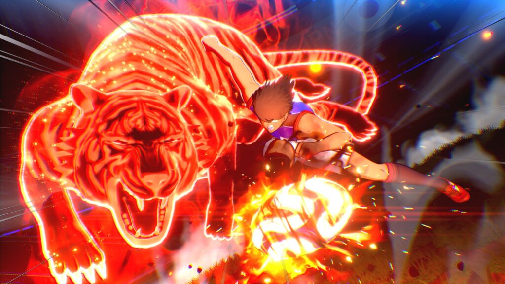 A screenshot from Captain Tsubasa 2 World Fighters