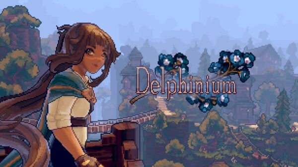 Delphinium key art