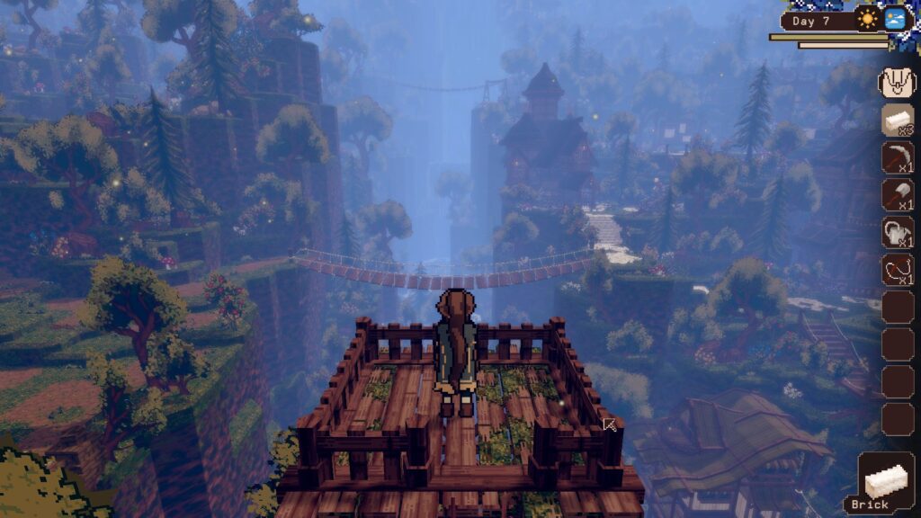 A screenshot from the game Delphinium