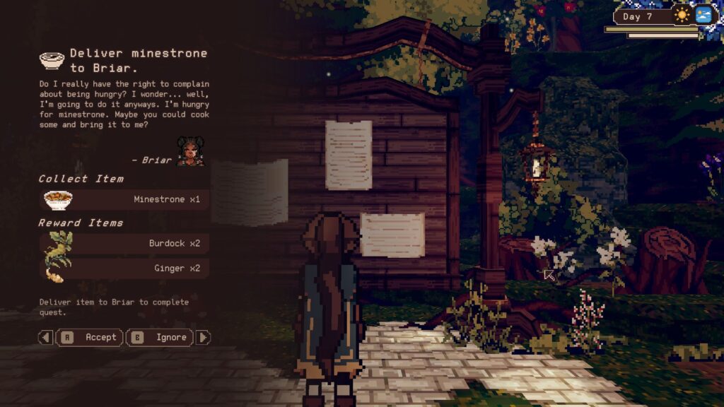 A screenshot of the game Delphinium