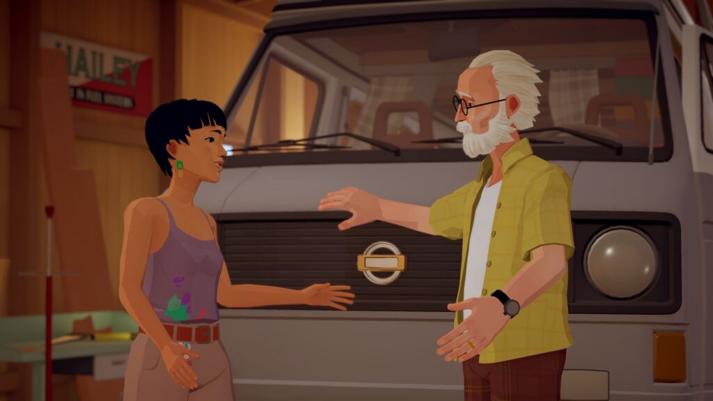 A screenshot from the game Forever Ago. 