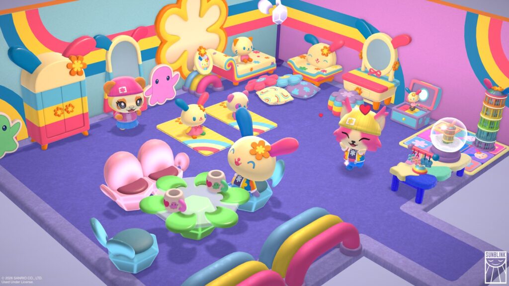 Hello Kitty Island Adventure City Town game screenshot