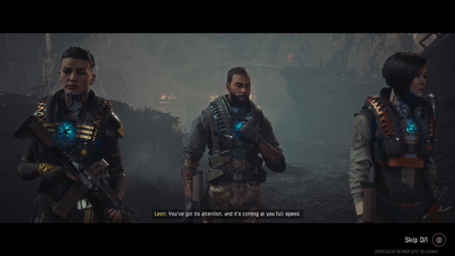 A screenshot from John Carpenter's Toxic Commando